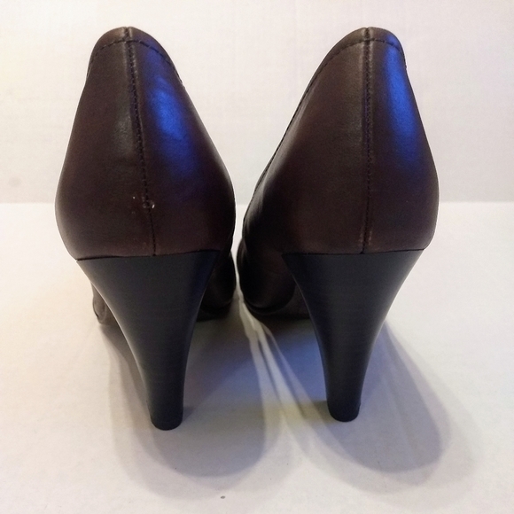 Aldo Massari Women's Brown Heels Sz 40 - Picture 5 of 14